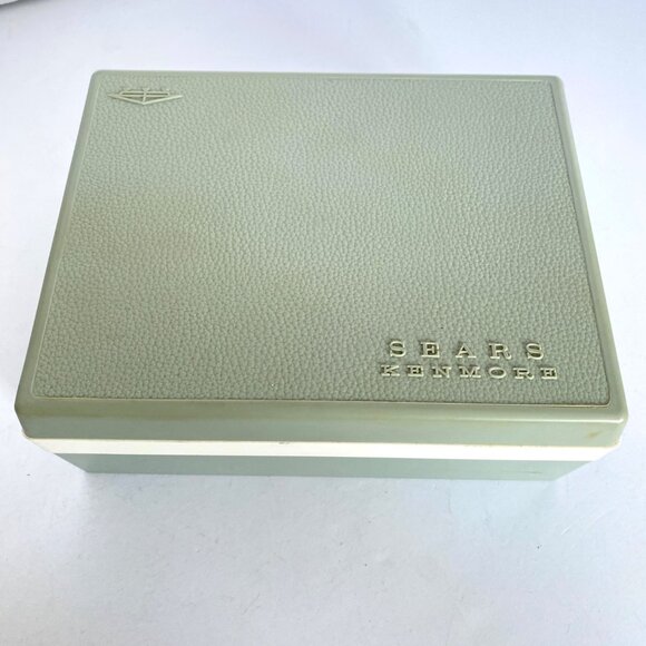 Sears Kenmore Buttonholer Zig-Zag Sewing Machine Accessories Kit Model 17501 Vtg - Picture 2 of 16